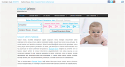 Desktop Screenshot of bebekcinsiyet.com